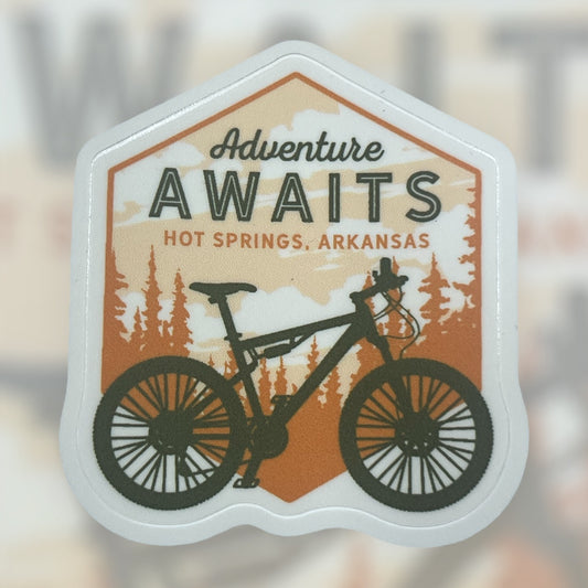 Sm Mountain Bike Sticker