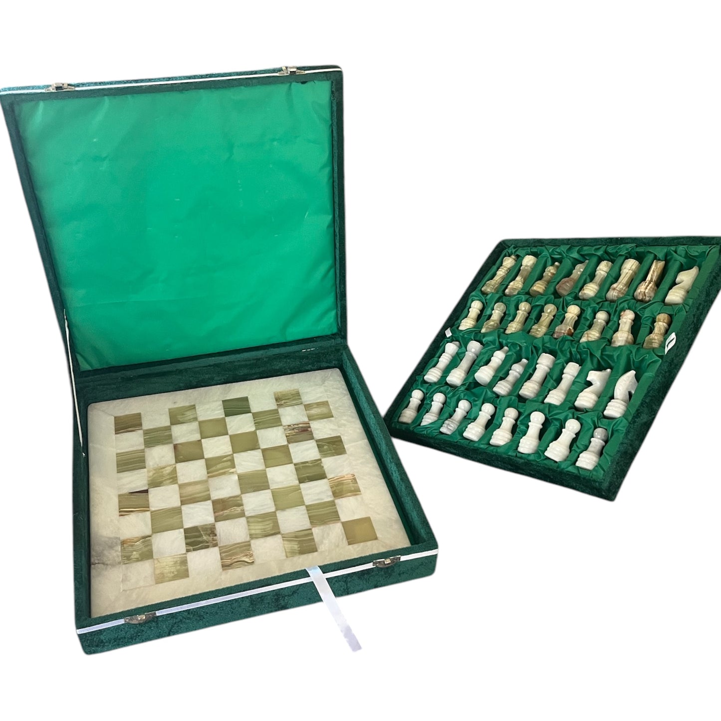 Onyx Chess Set in Case
