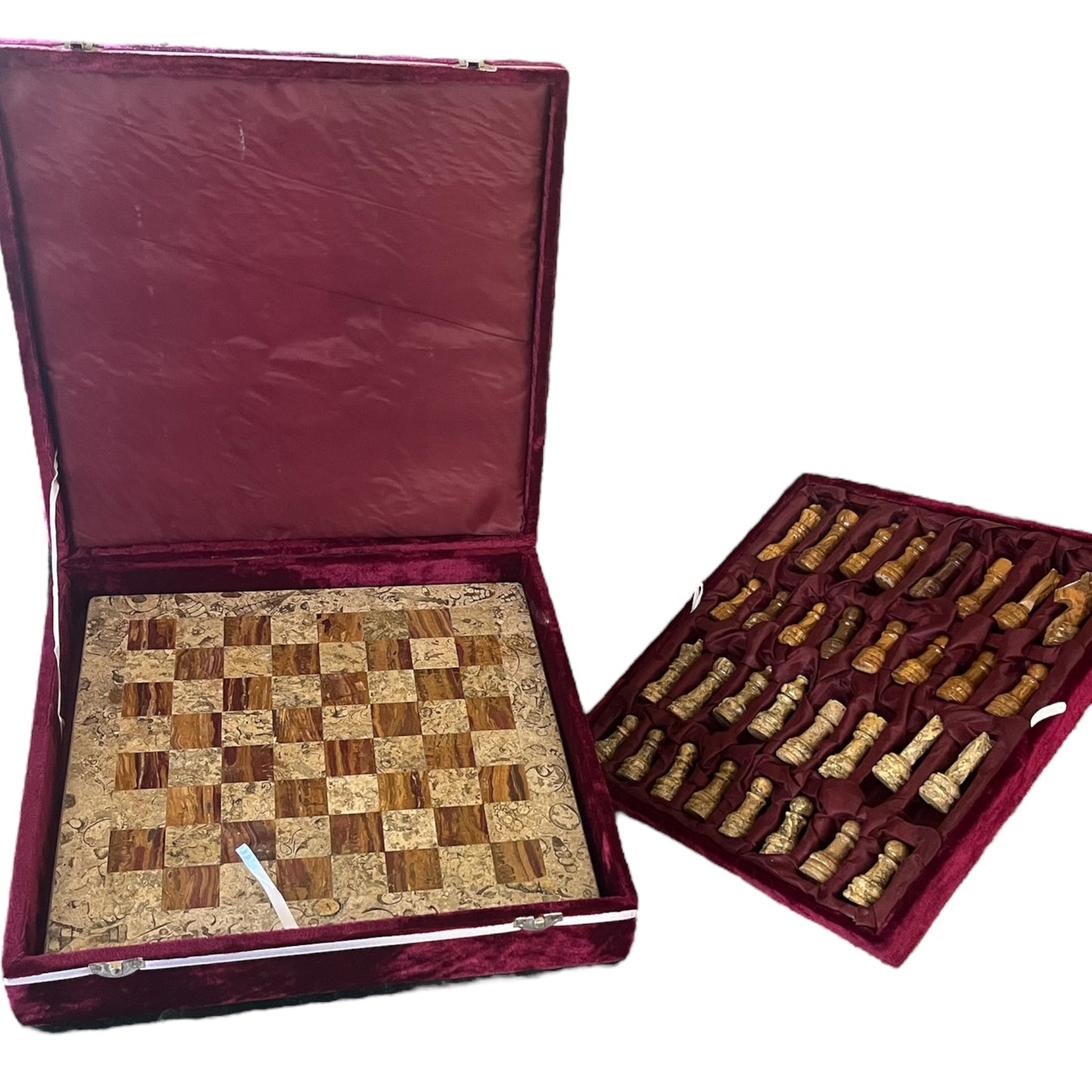 Onyx Chess Set in Case