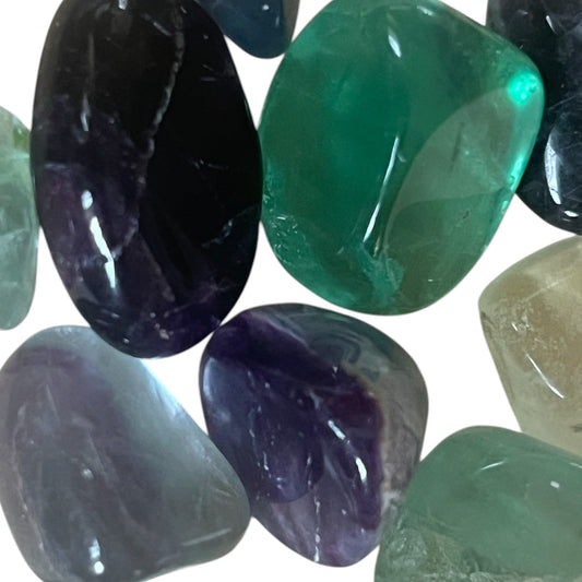 Tumbled Fluorite