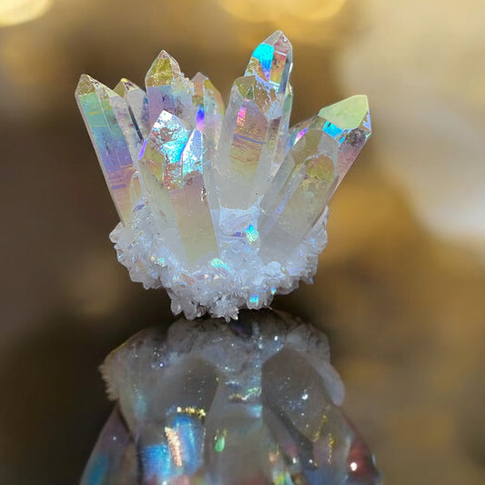 Aura Quartz Cluster Design