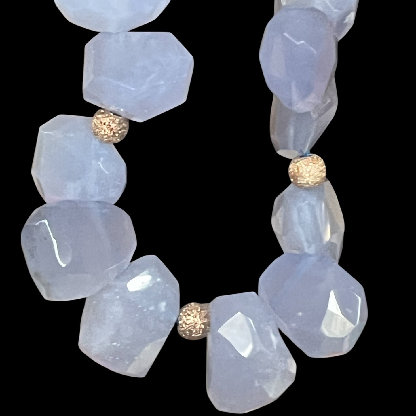 Blue Chalcedony Necklace