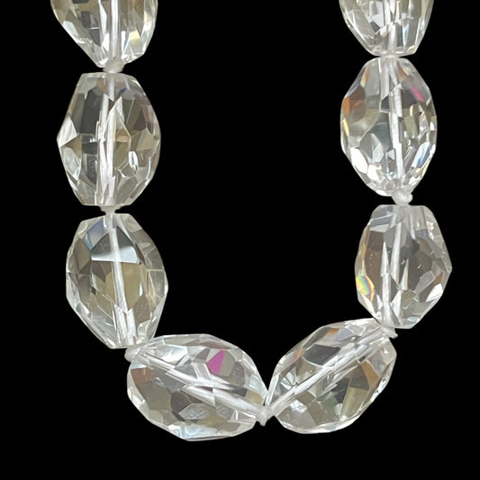 Quartz Faceted Necklace