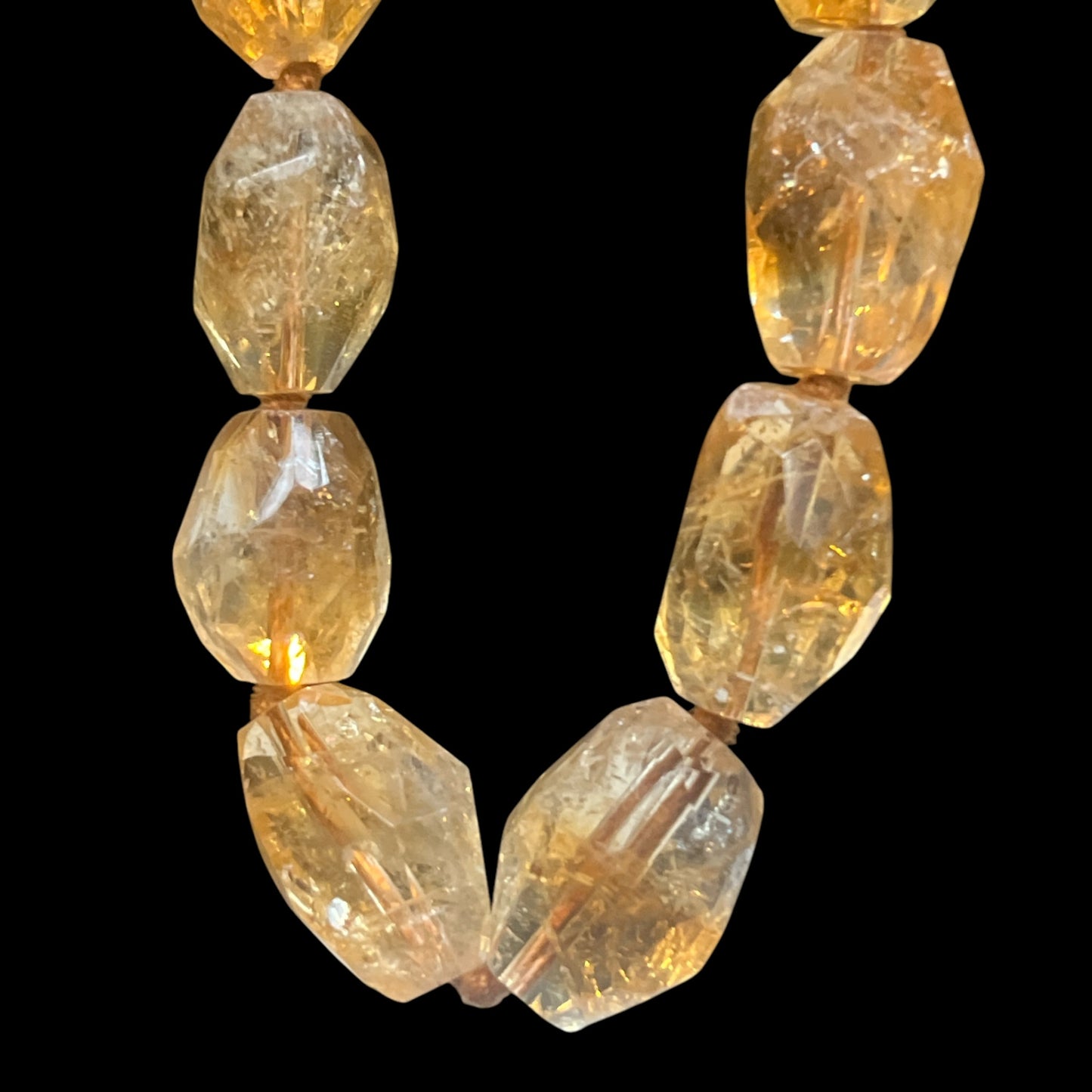 Natural Citrine Necklace