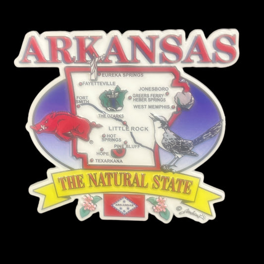 Arkansas 2D Magnet