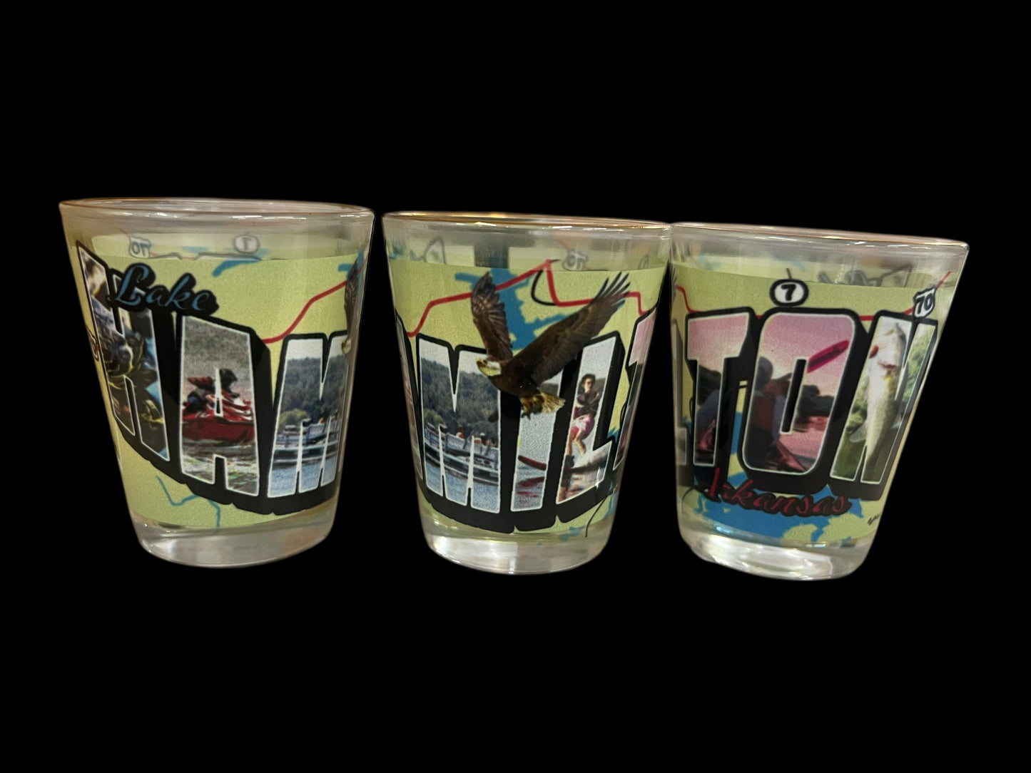 Lake Hamilton Shot Glas