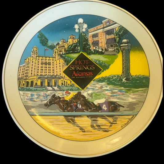 Hot Springs Decorative Plate