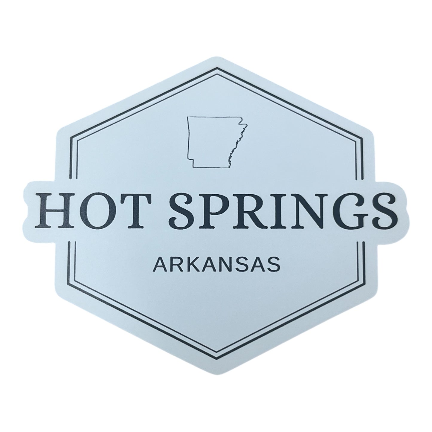 Hot Springs, Arkansas Vinyl Sticker