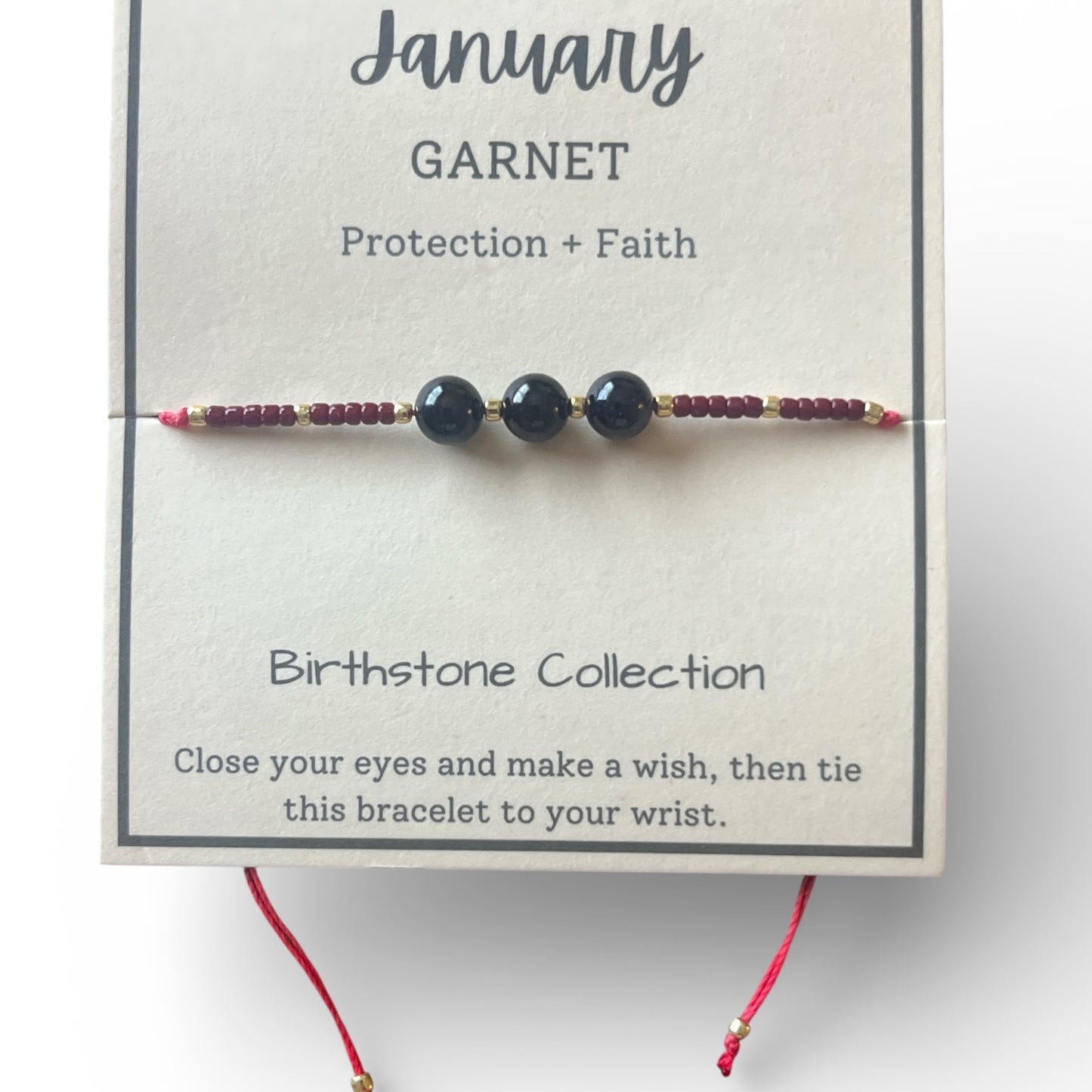 Birthstone Wish Bracelet