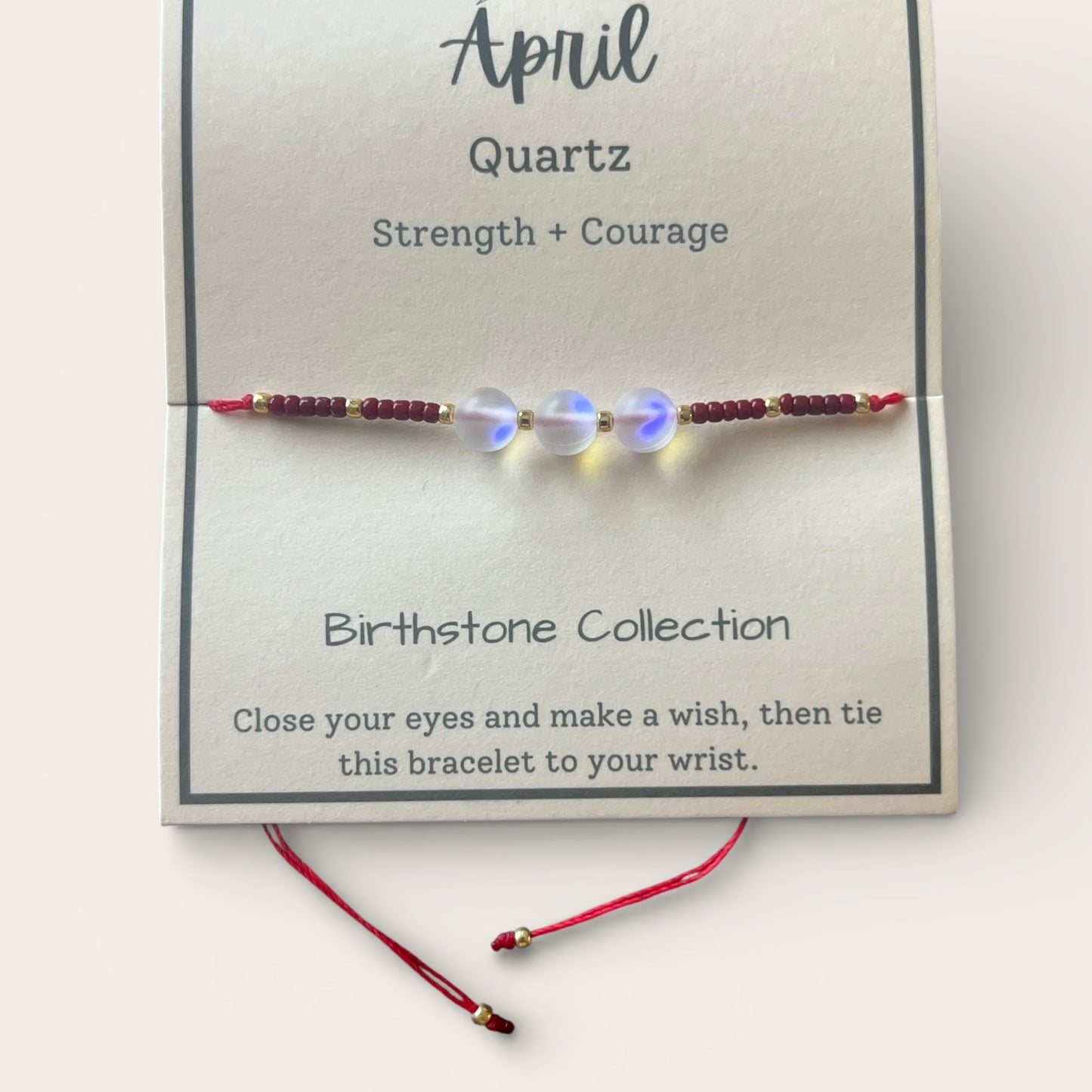 Birthstone Wish Bracelet