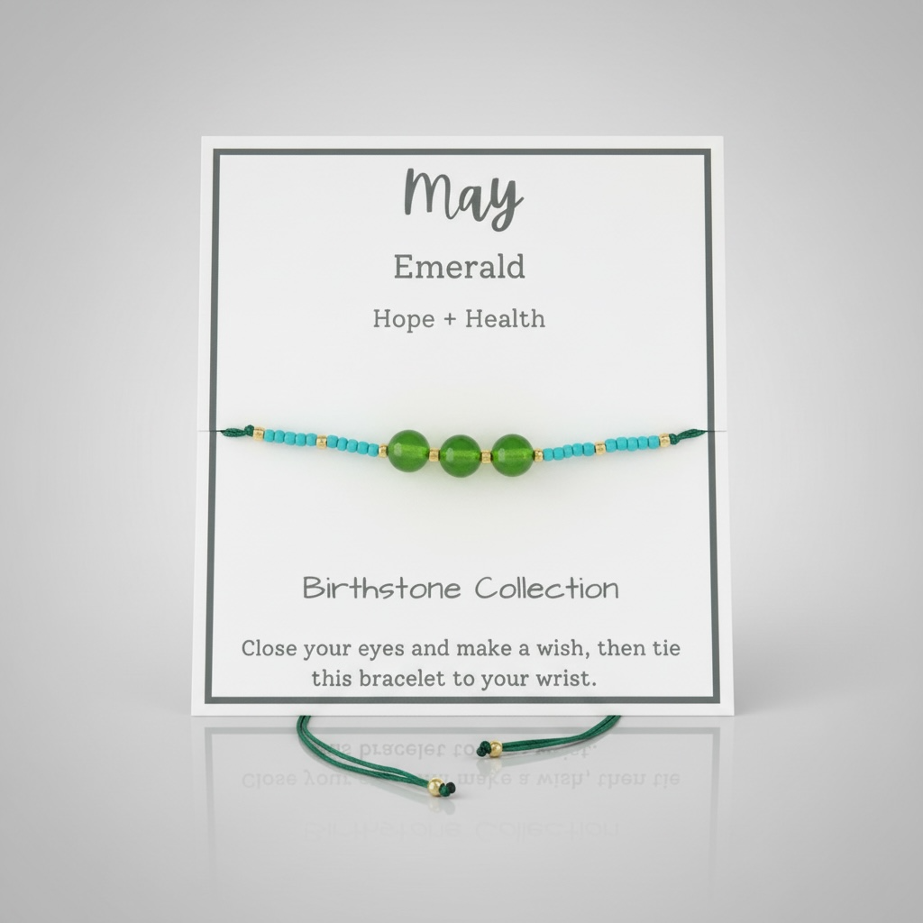 Birthstone Wish Bracelet