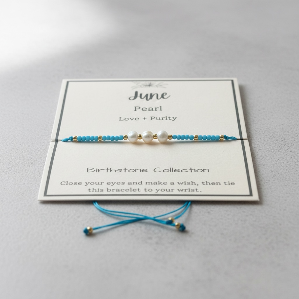 Birthstone Wish Bracelet