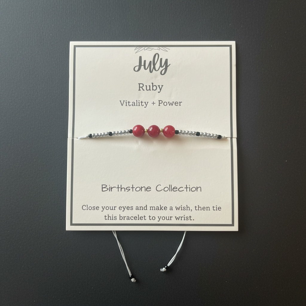 Birthstone Wish Bracelet