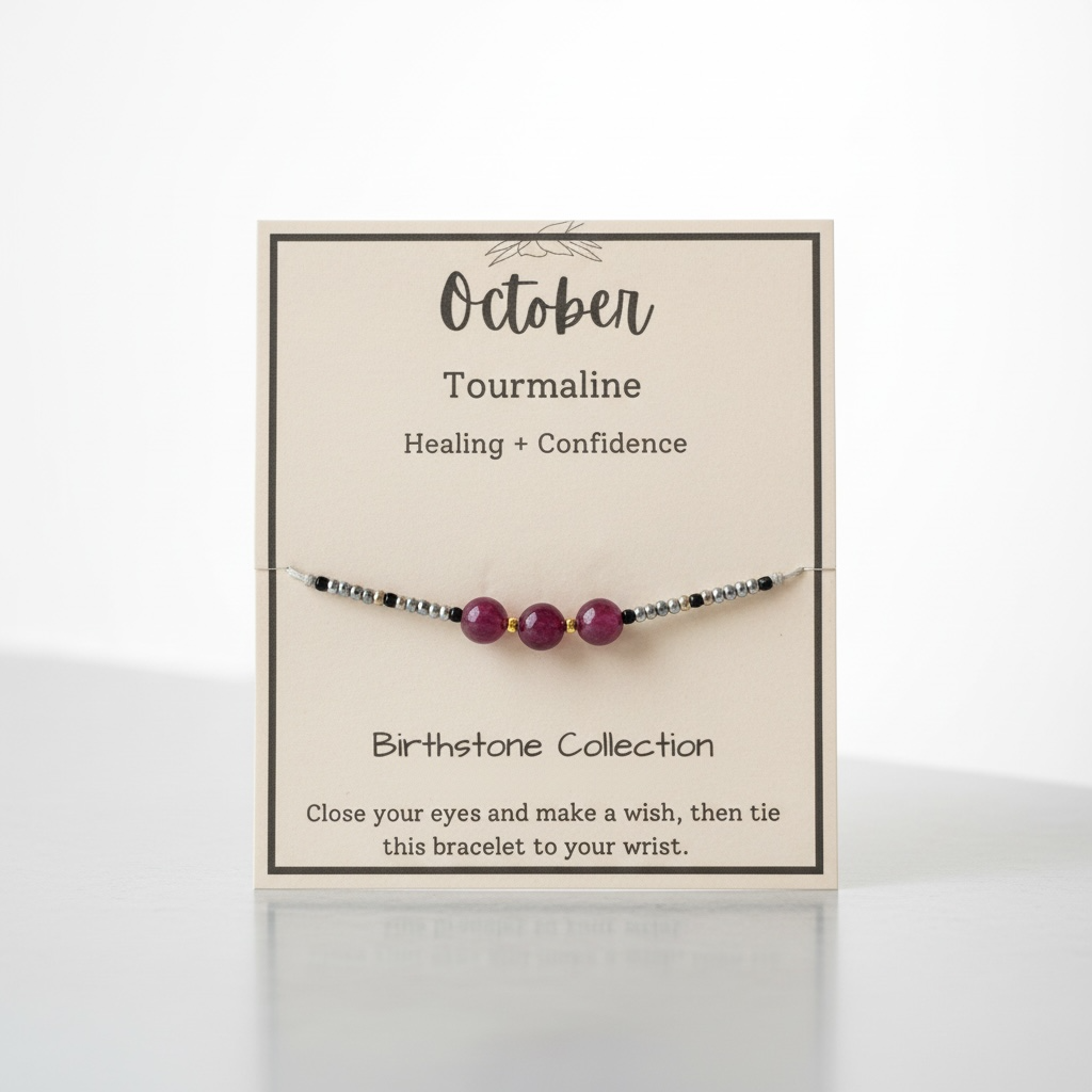 Birthstone Wish Bracelet