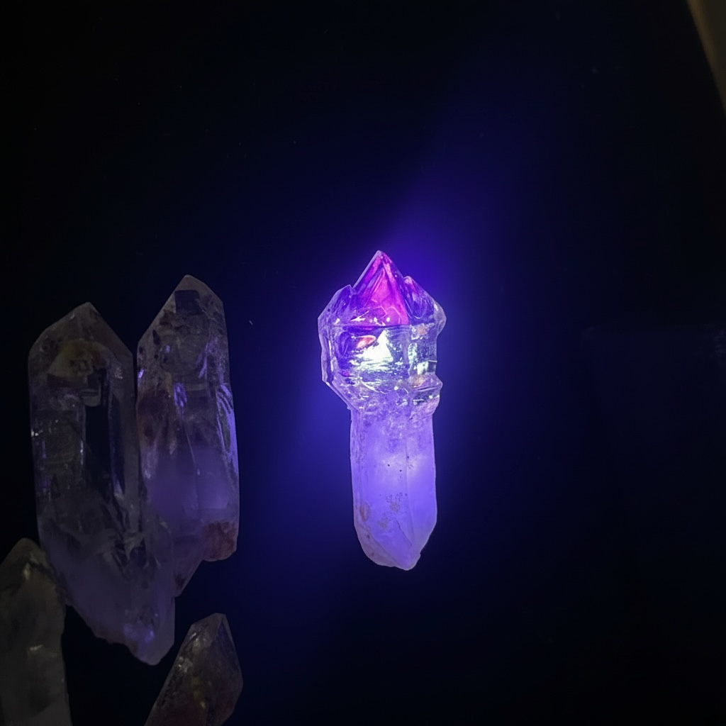 Firefly Quartz -- Madagascar