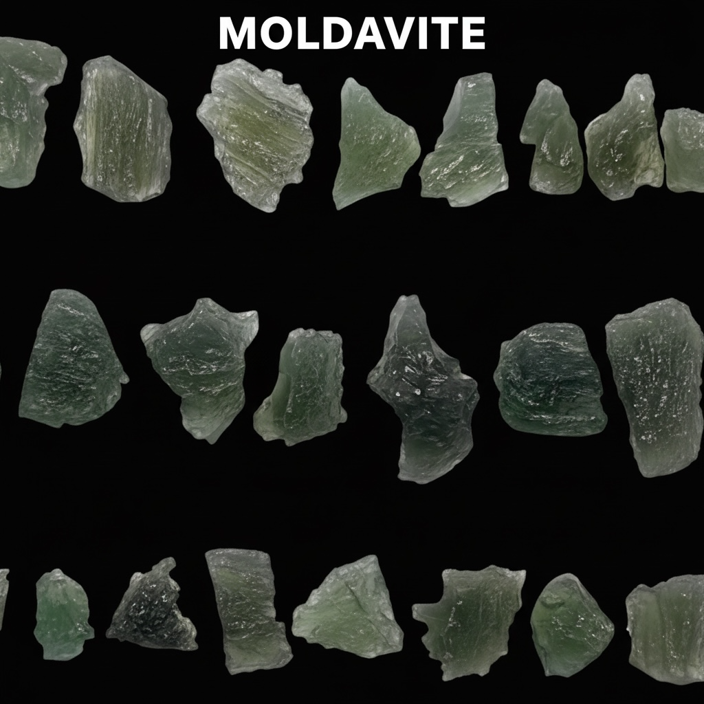 Chlum Moldavite from Czech Republic