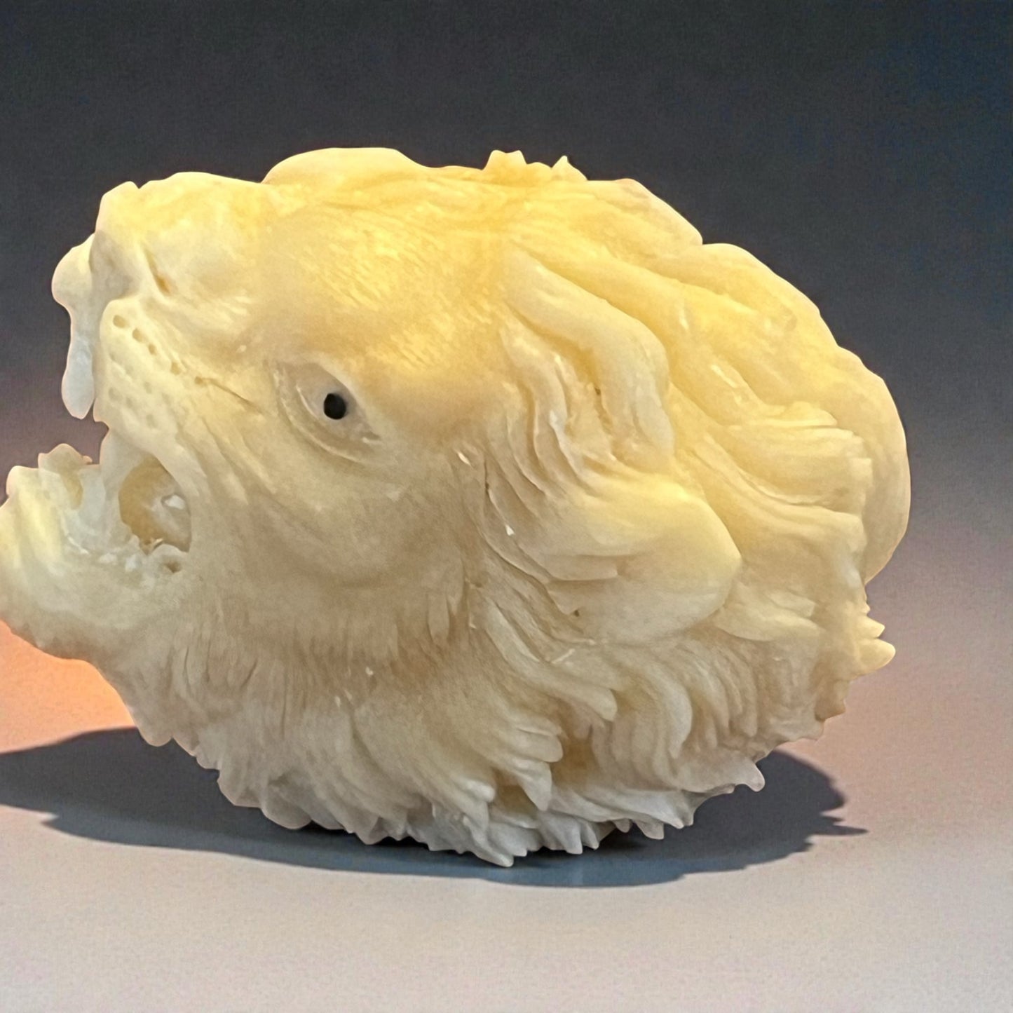 Balinese Tagua Nut Carving