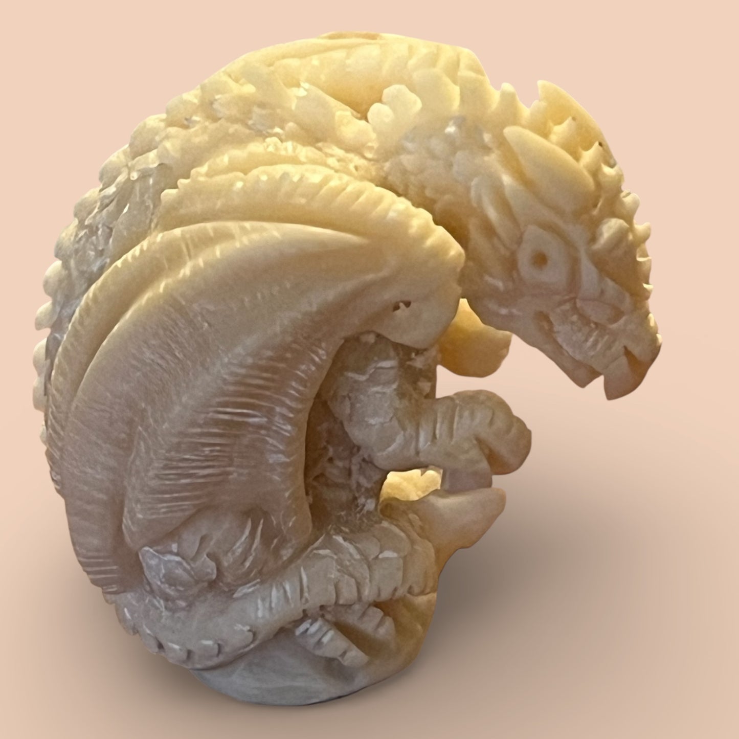 Balinese Tagua Nut Carving