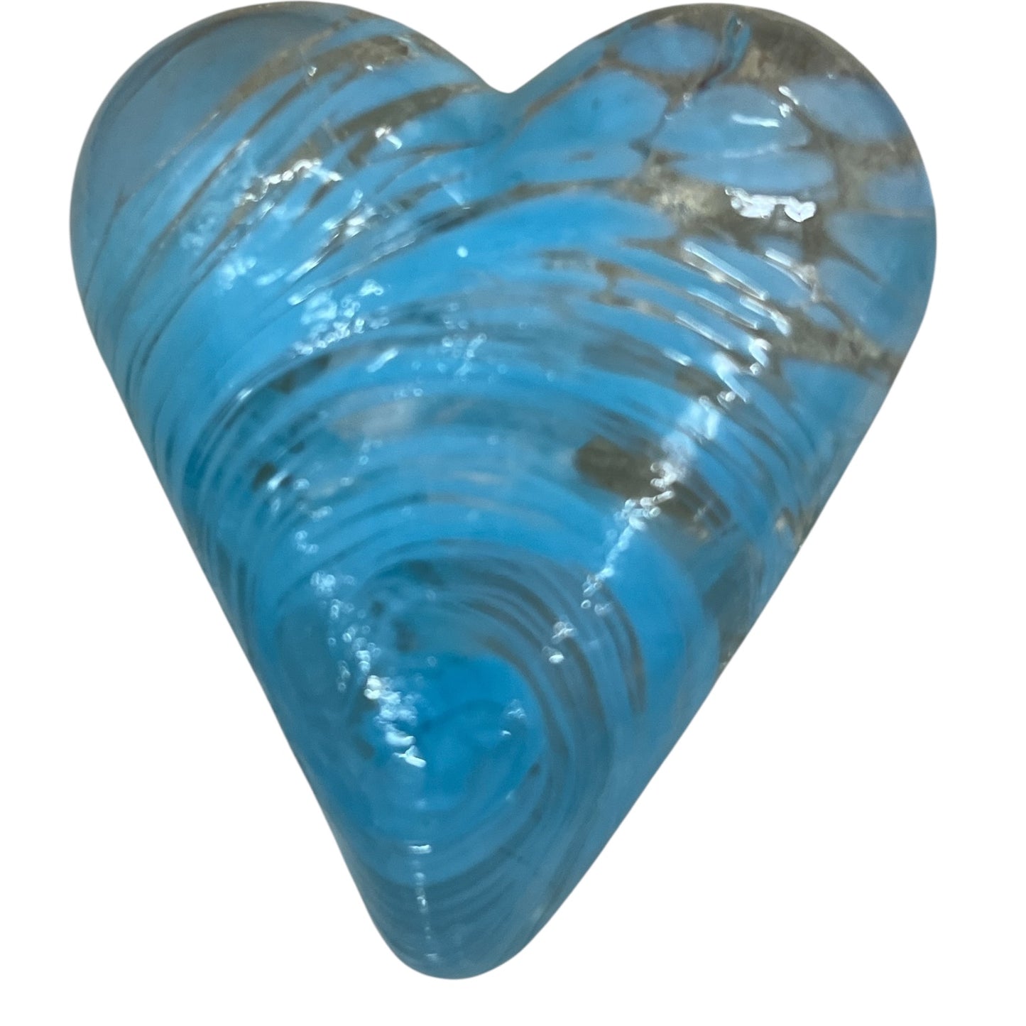 Heart Blown Glass