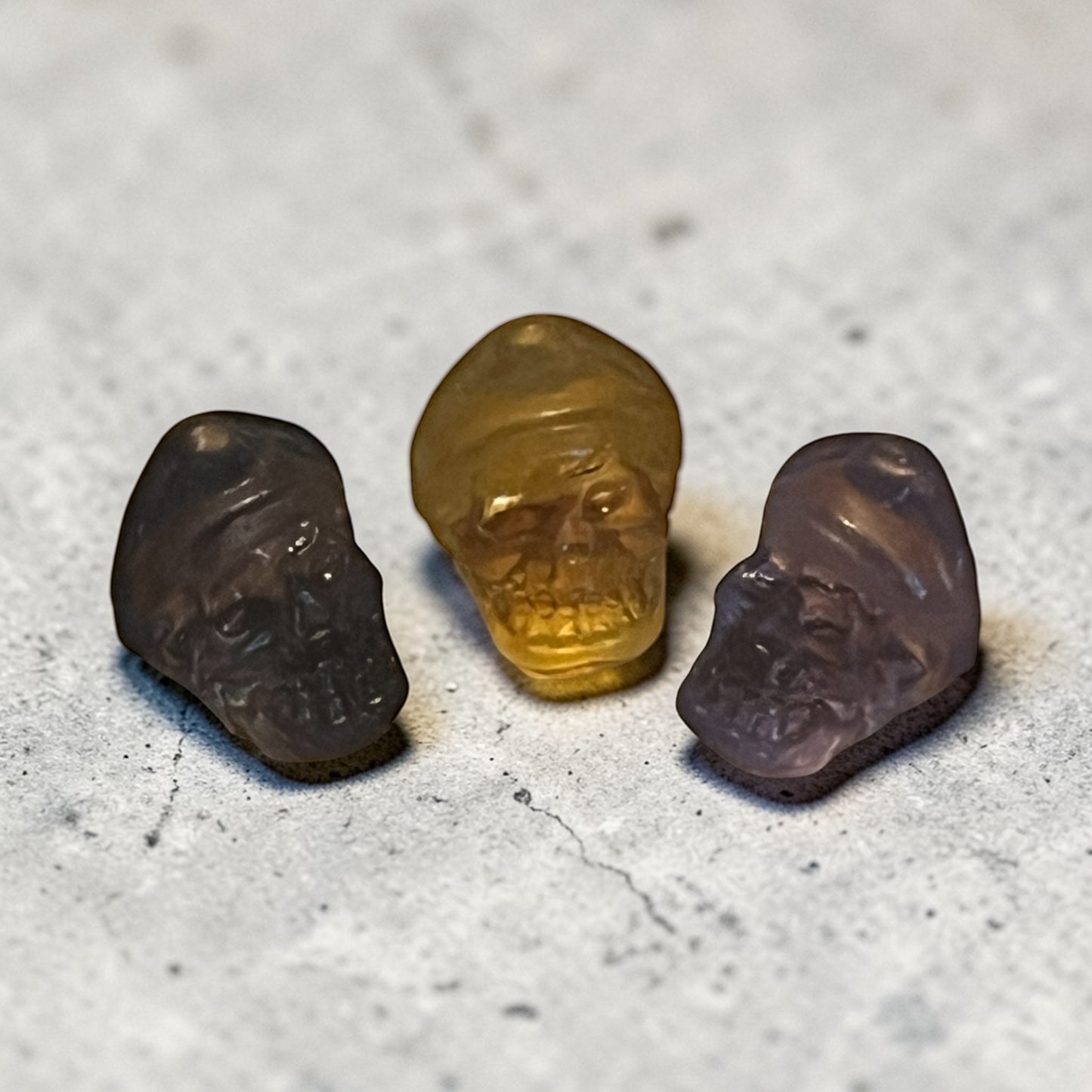 Fluorite Mini Carvings | Assorted Shapes (Approx. 1”)
