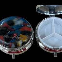 Pill Box Art Glass