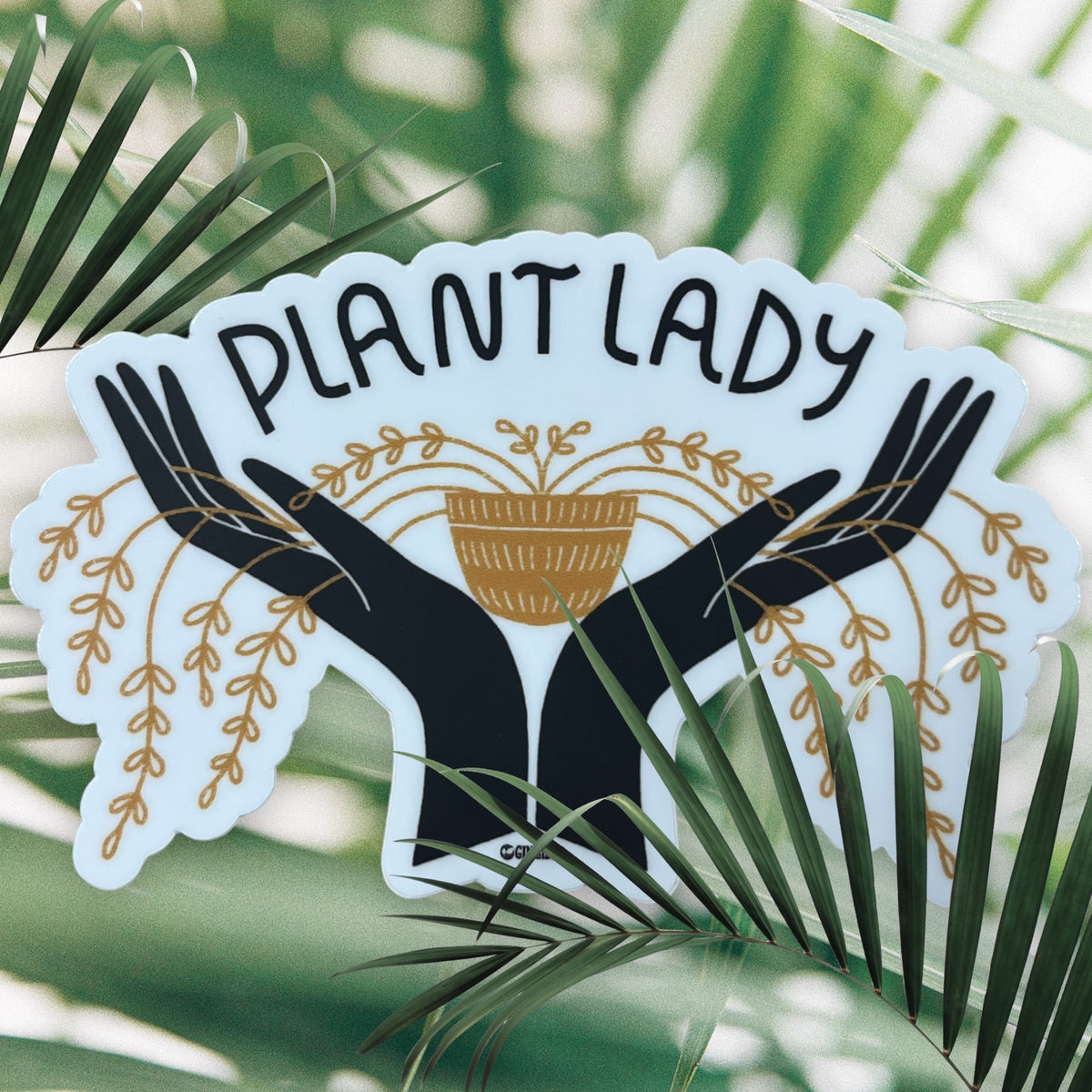 Plant Lady Sticker