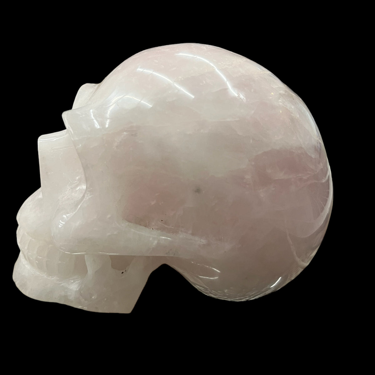 Pink Opal Skull 5-inch