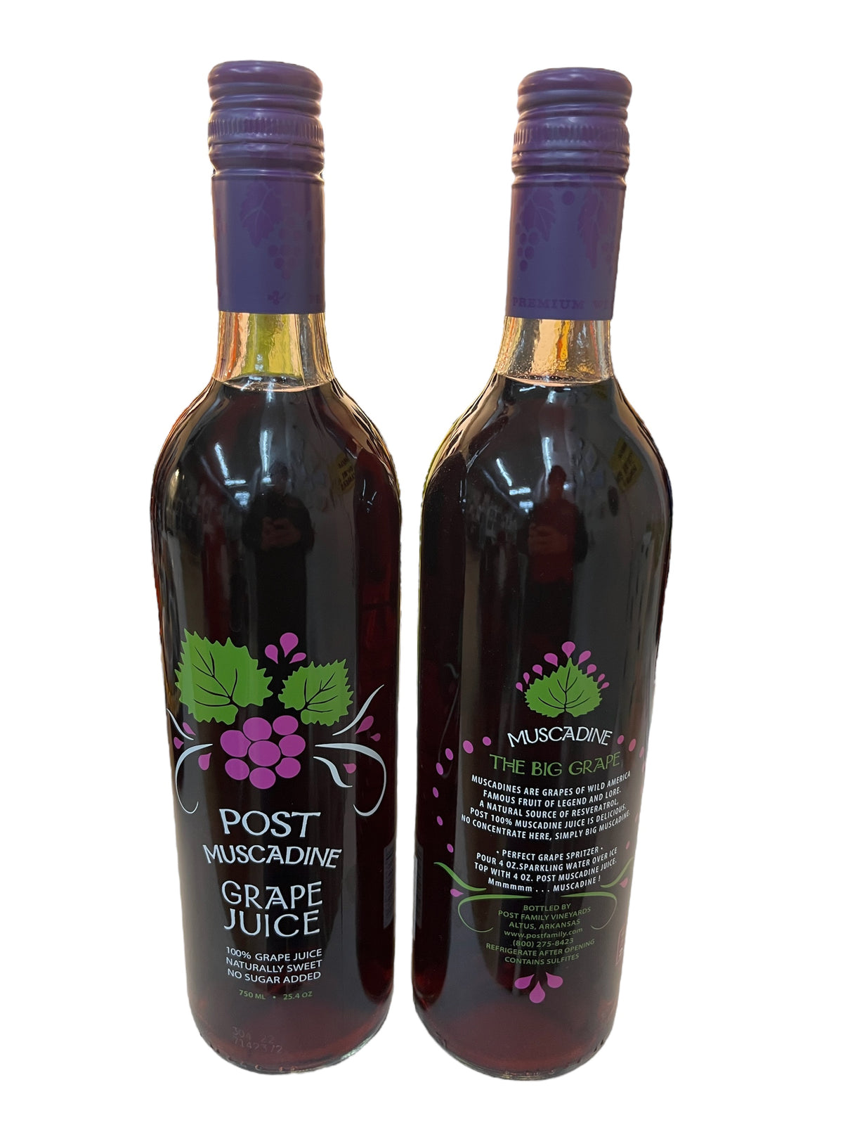 Muscadine Juice -- RED-750 ml