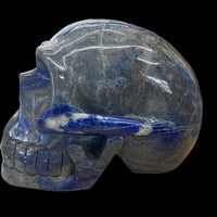 Lapis Skull 8 inch