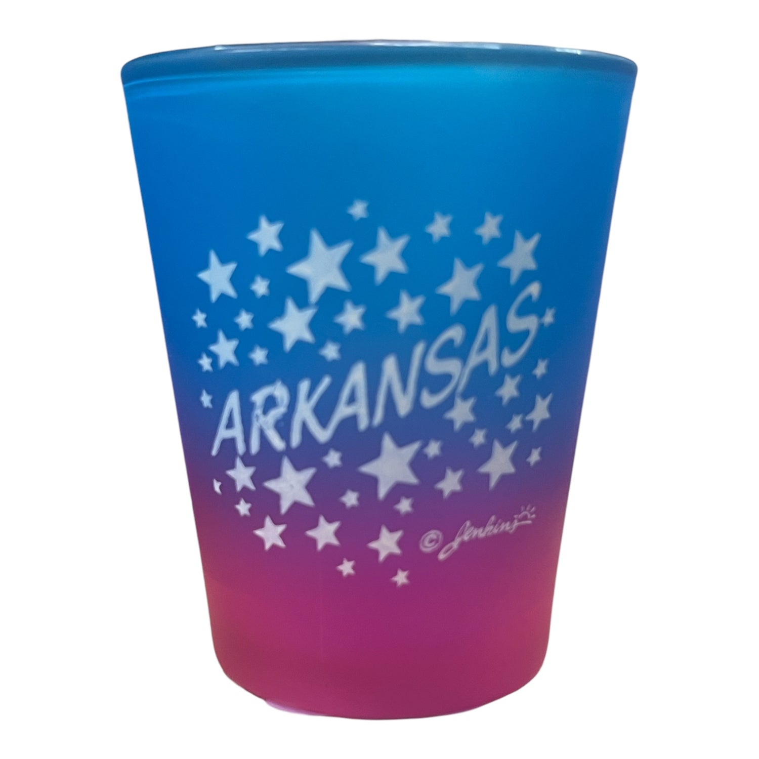 Arkansas Stars Shot Glass