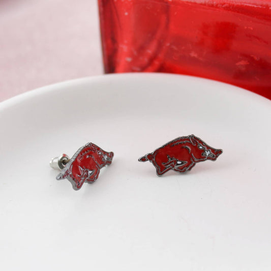 Razorback Hog Earring Stud