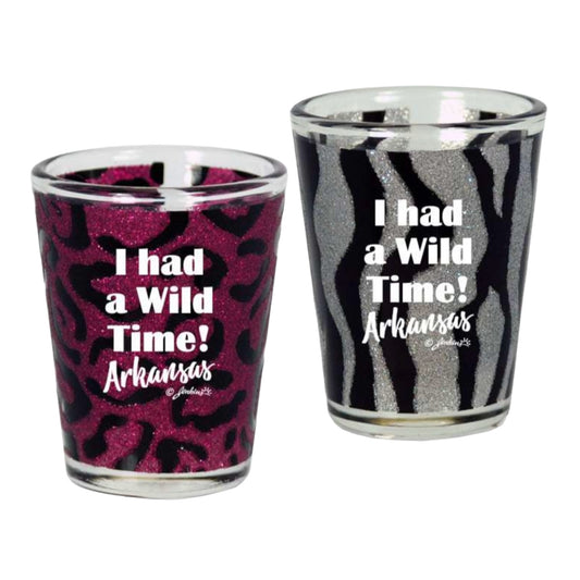Arkansas Shotglass Wild Animal