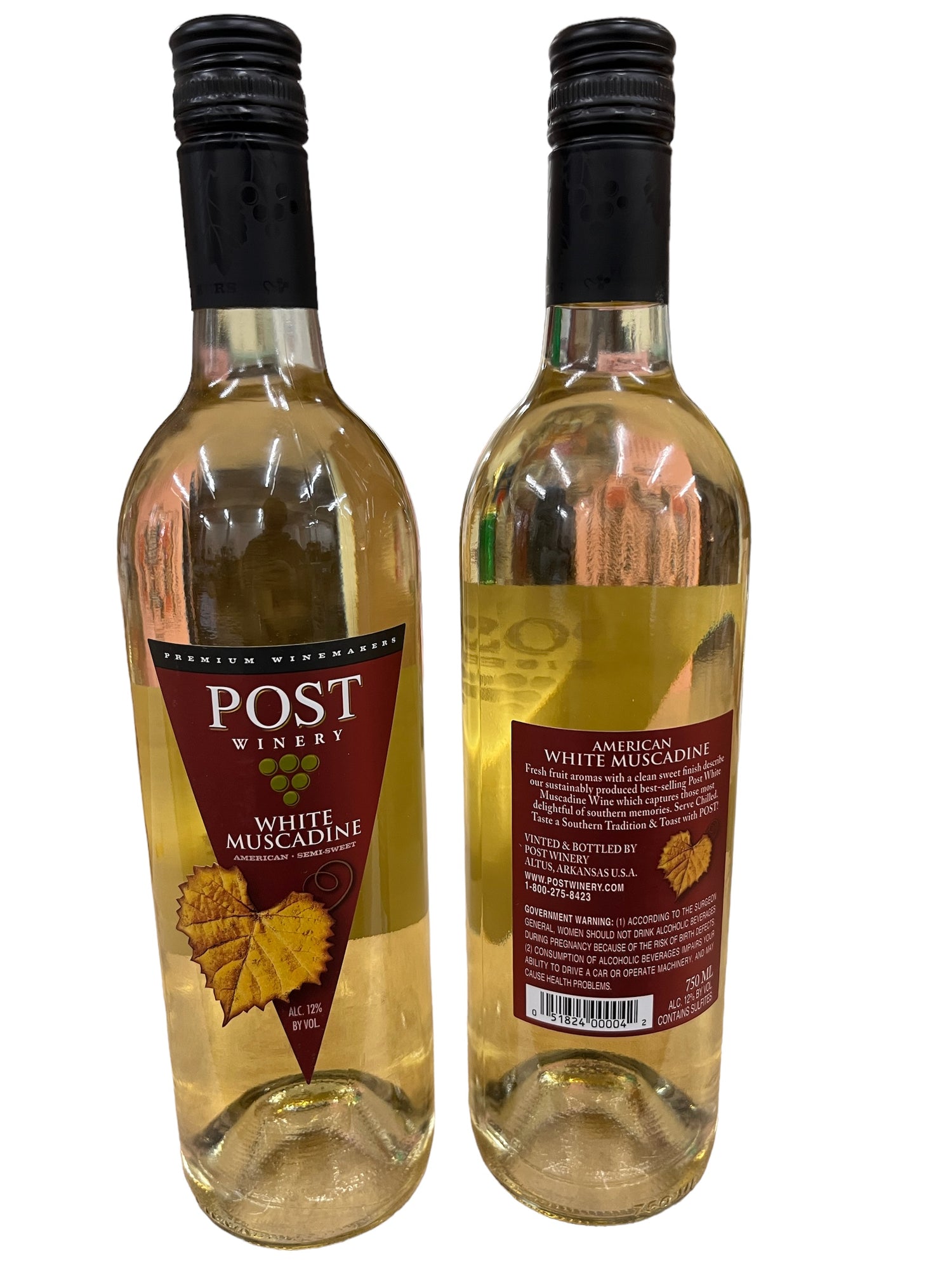 Muscadine White Wine-750 ml