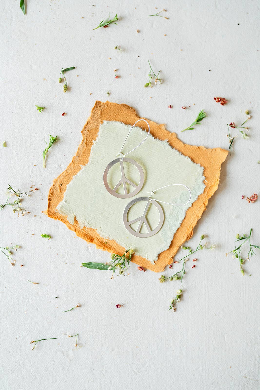 Peace Sign Earrings