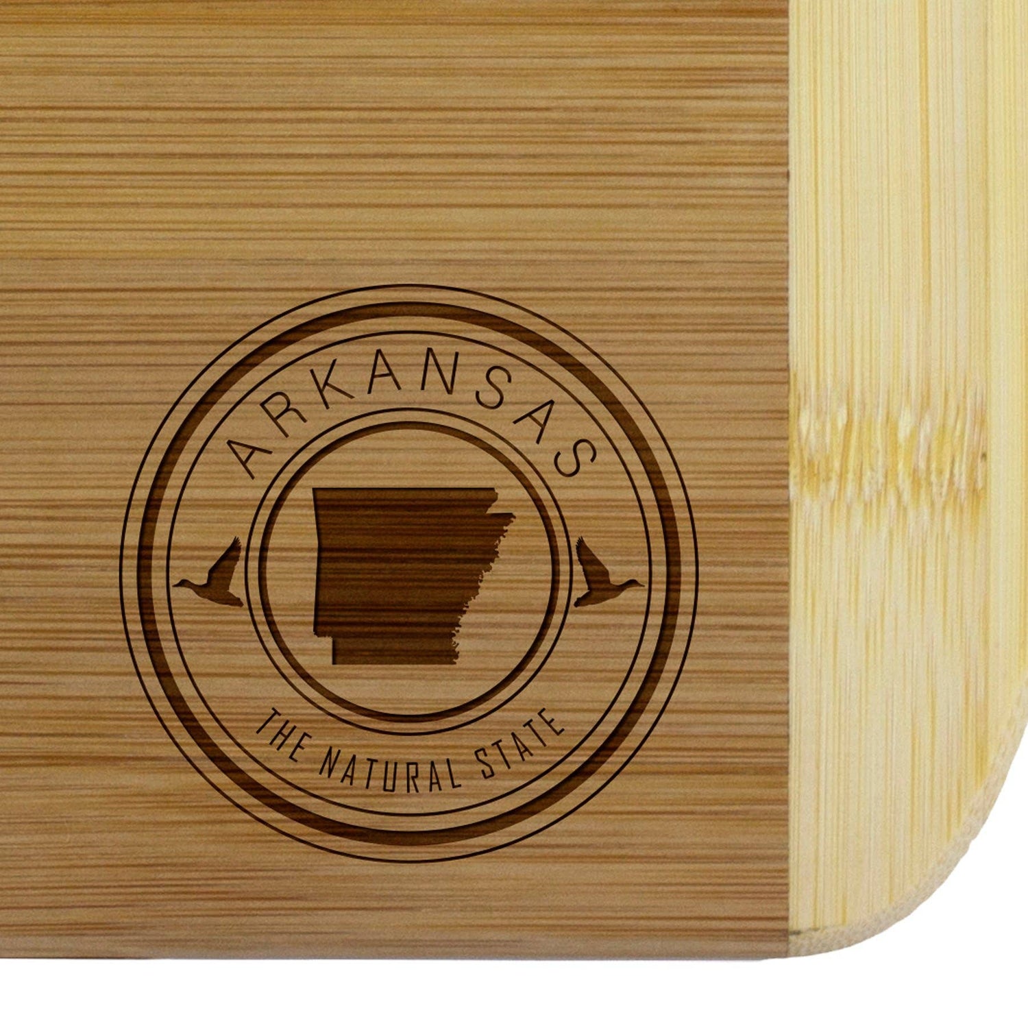 Arkansas State Stamp Series 8" Cutting Board