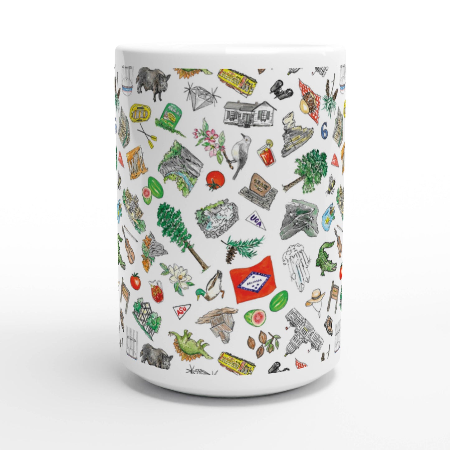 Pippa Arkansas Latte mug- 2 sizes!