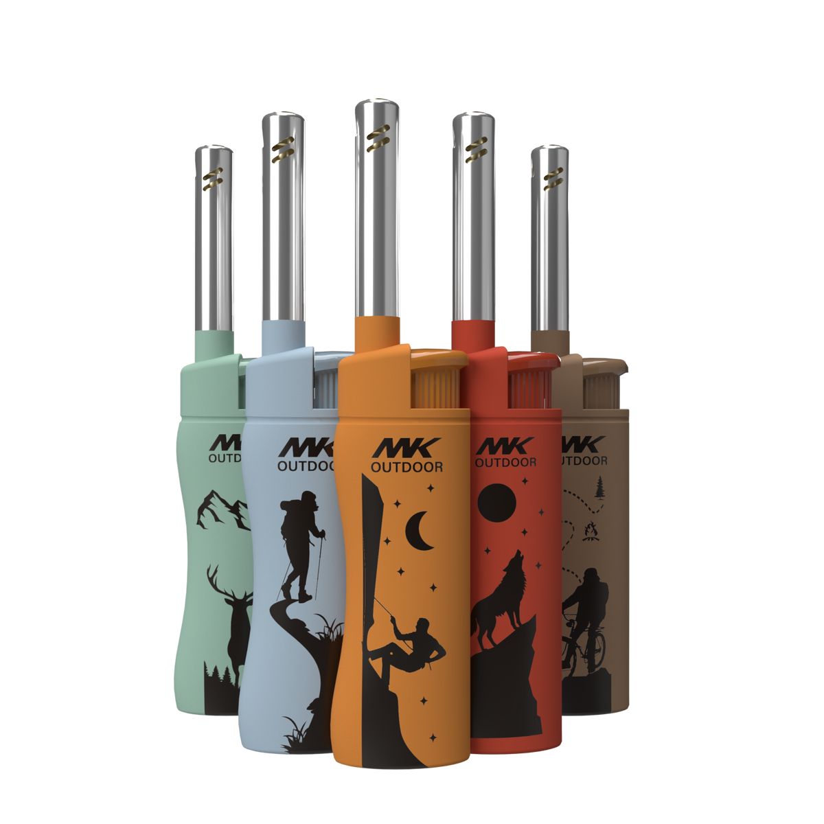 MK Lighter Pathfinder Series Candle Lighters, Windproof