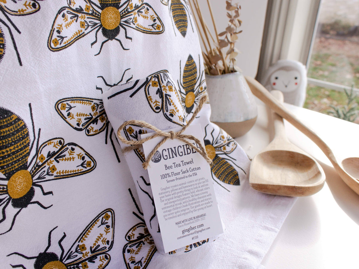 Bee Tea Towel