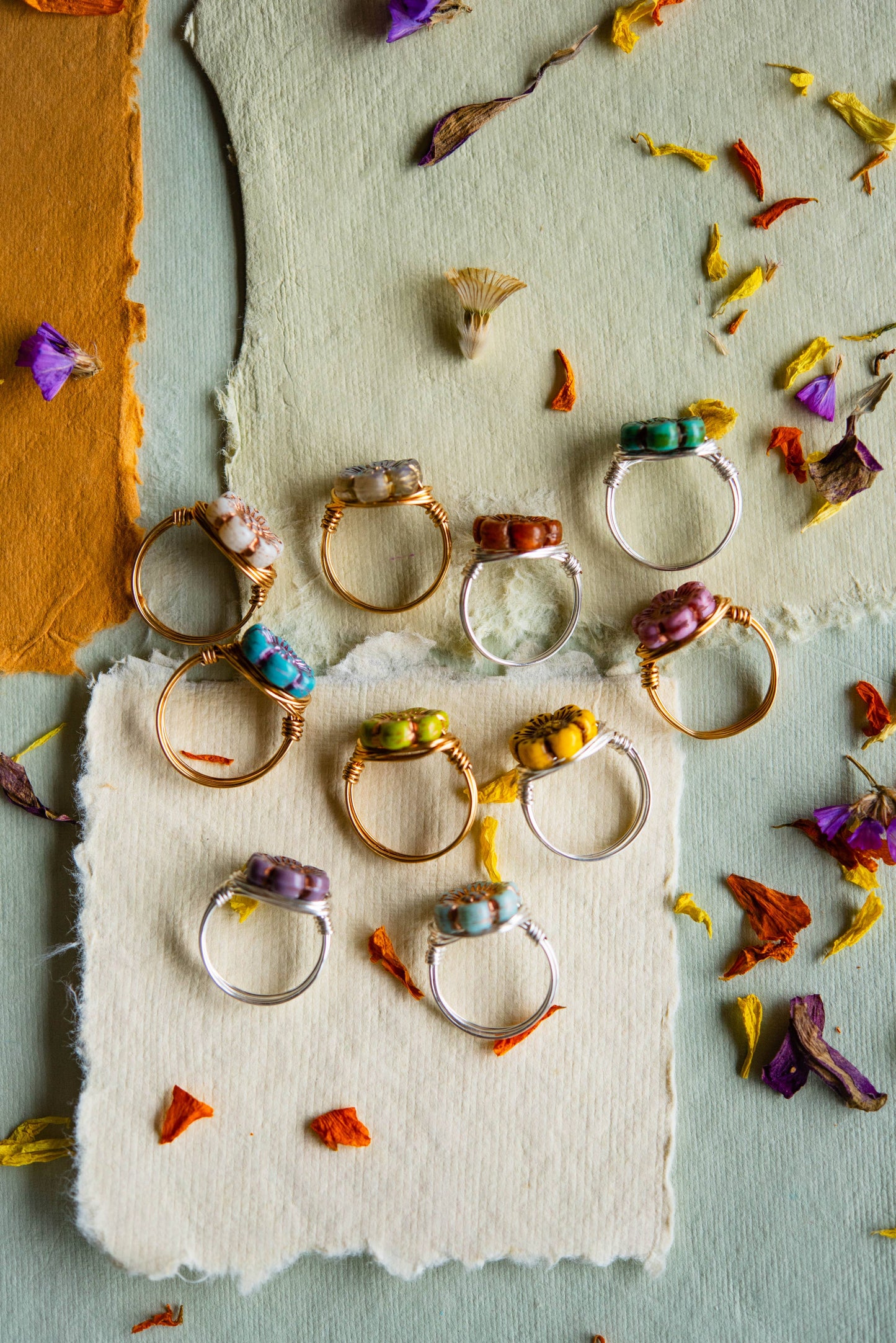 FLOWER POWER | Wire Wrapped Ring