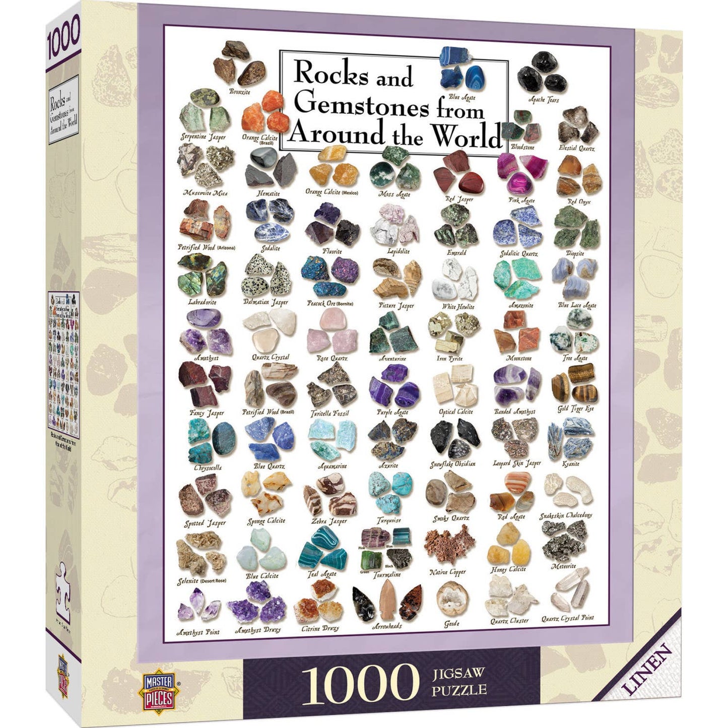 Rocks & Gemstones Around the World Puzzle | 1000 Pieces