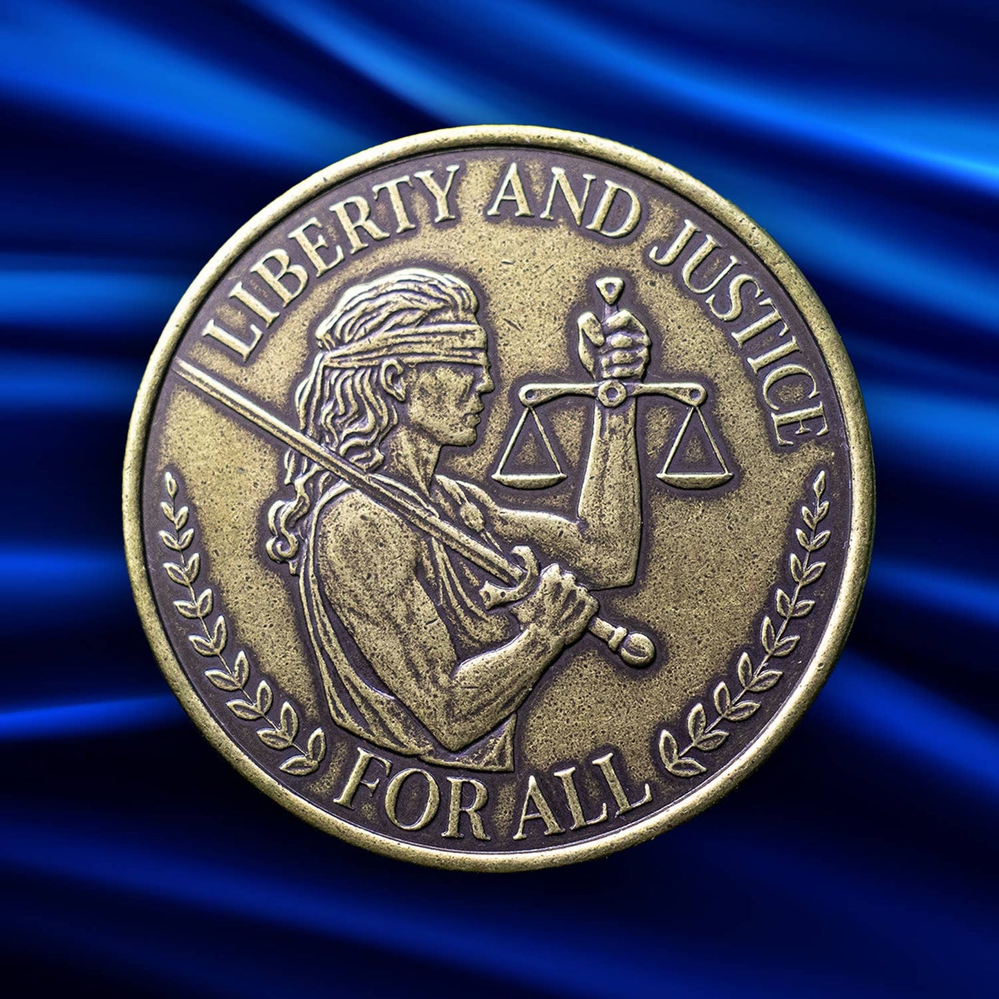 Liberty and Justice 250th Anniversary USA Coin / Made in Arkansas