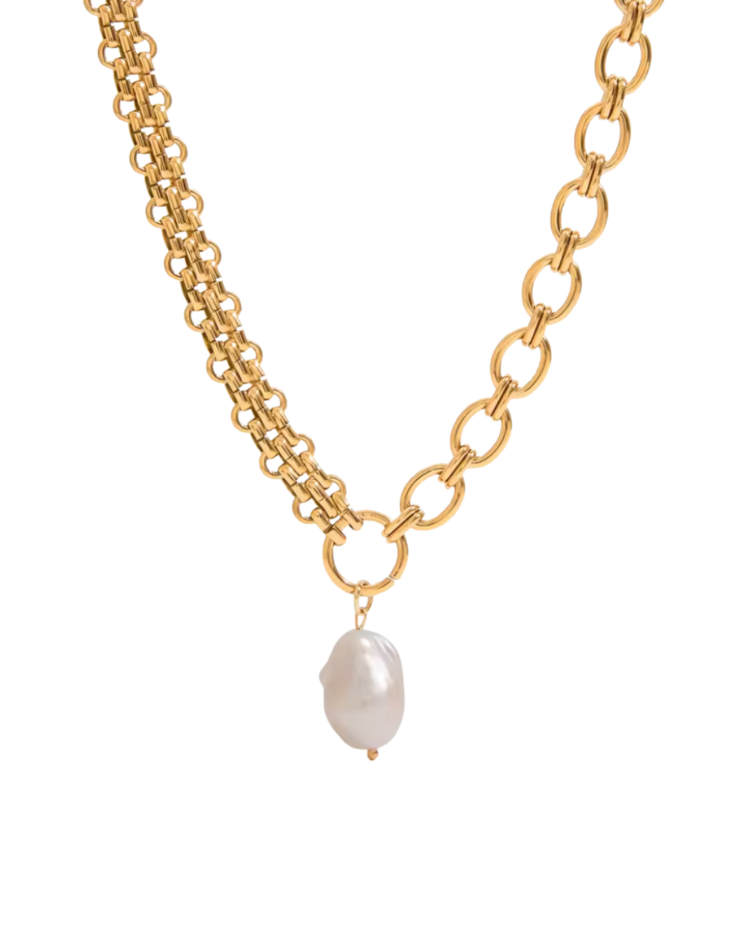 Prague Pearl Necklace : Hypoallergenic, Water Resistant, and Made in Arkansas