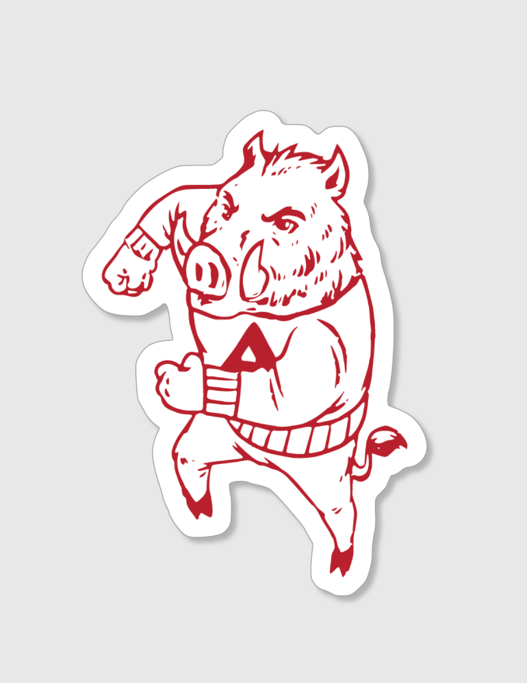 Vintage Razorback Sticker
