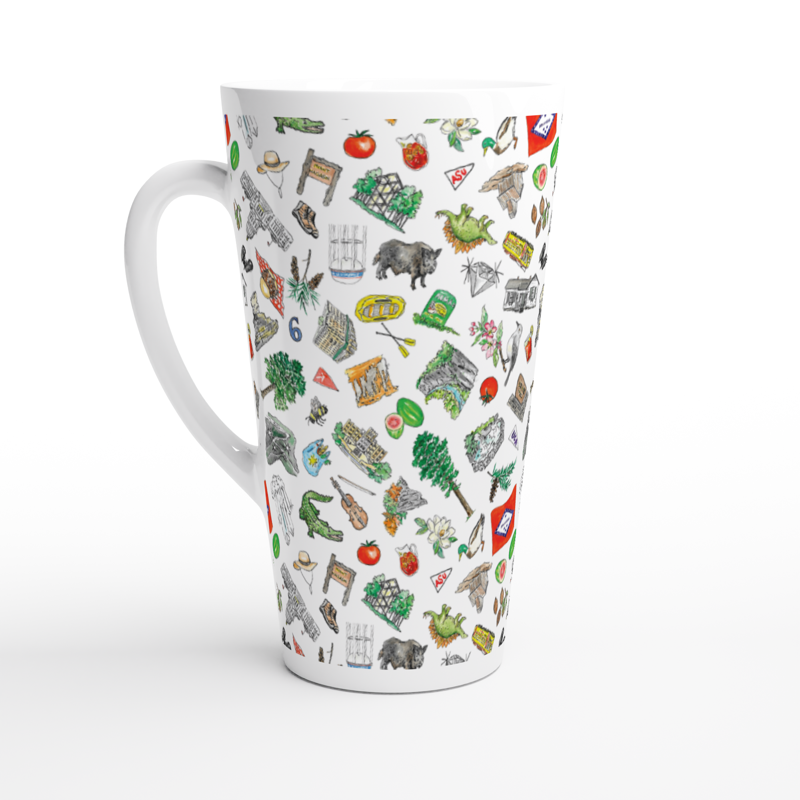 Pippa Arkansas Latte mug- 2 sizes!