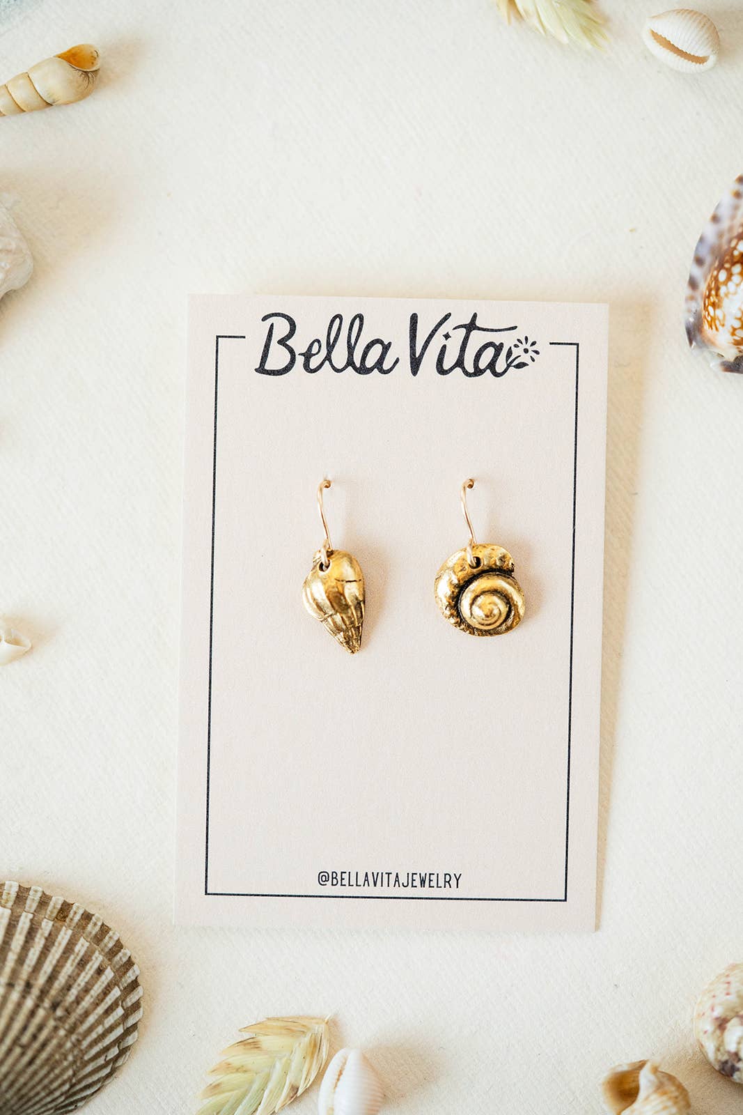 Yacht Rock Charm Earrings | Simple Shell Earrings