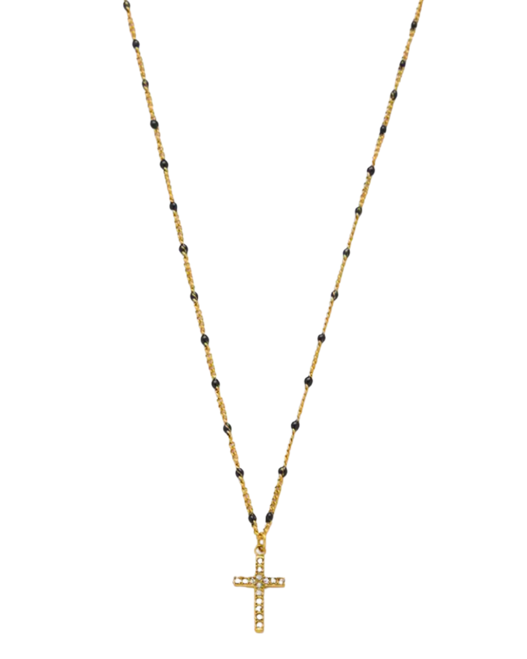 Pasadena Cross Necklace : Hypoallergenic, Water Resistant, & Made in Arkansas
