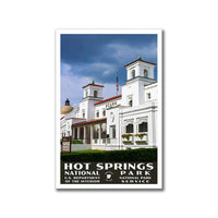 Hot Springs National Park Poster-WPA - WS