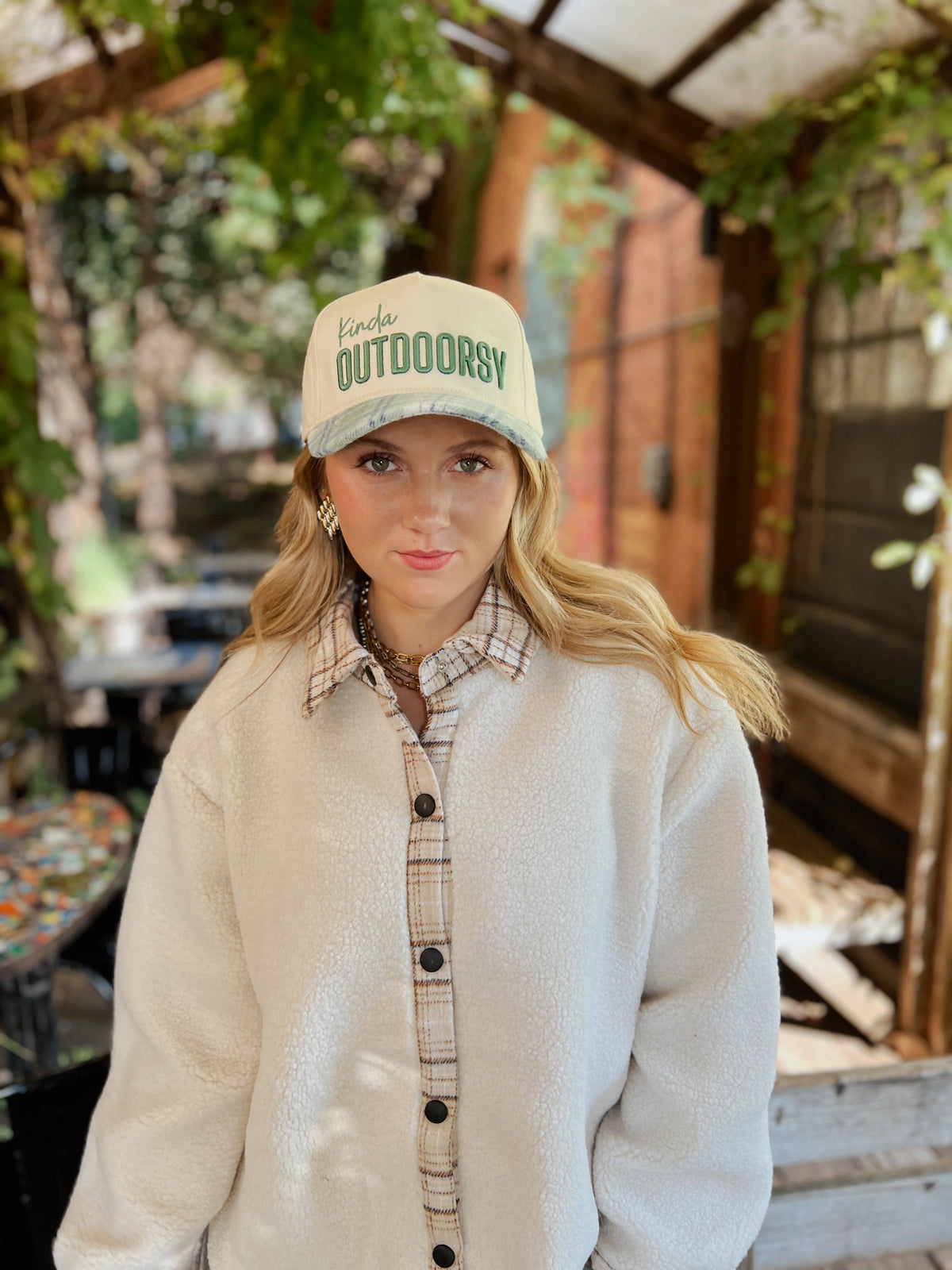 Kinda Outdoorsy Vintage Trucker Hat