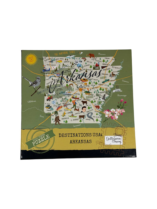 Arkansas 1000 Piece Jigsaw Puzzle