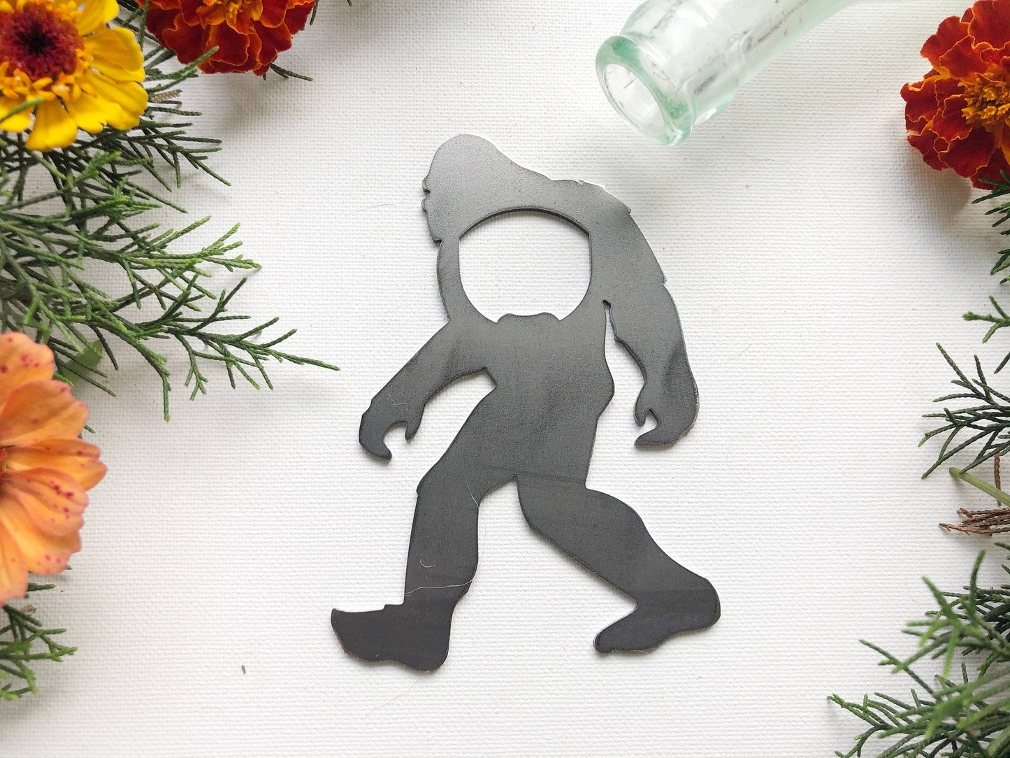 Bigfoot Sasquatch Yeti Bottle Opener from 11g Raw Steel